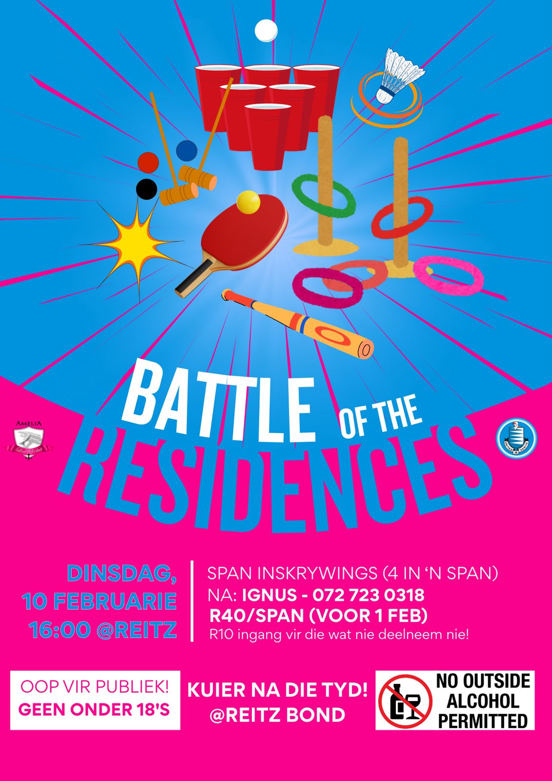 DINSDAG-BATTLE OF THE RESIDENCES